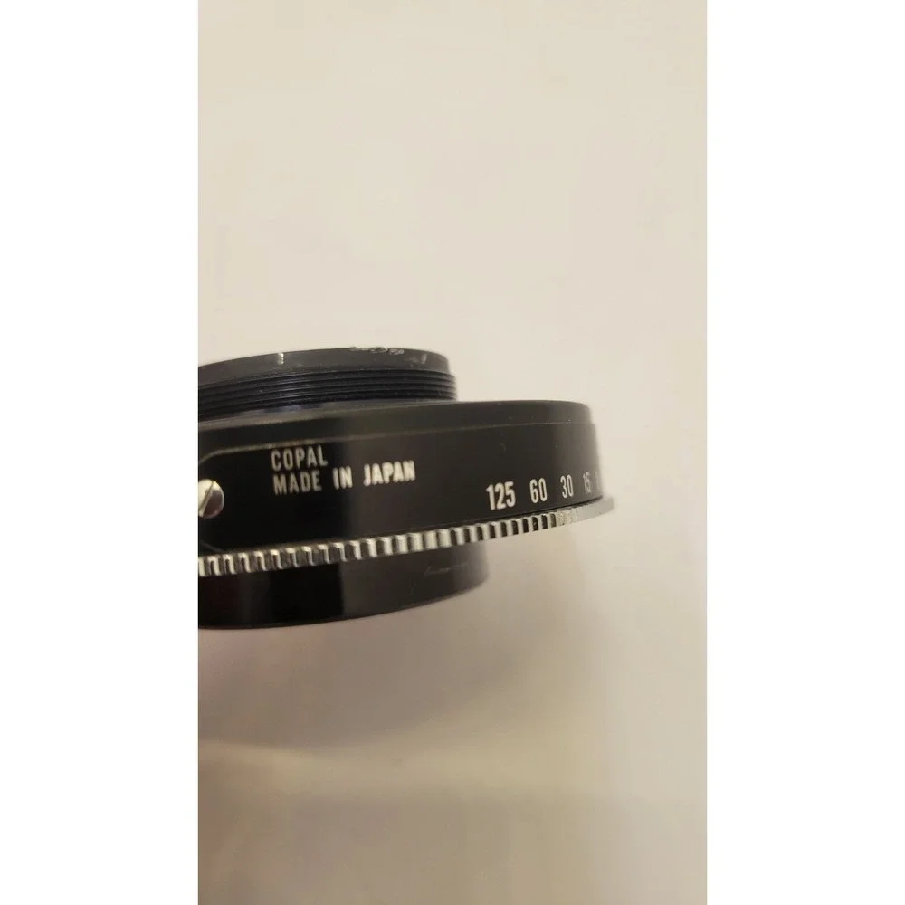 Polaroid MP-4 Tominon 127mm f/4.7 Lens Copal Shutter Clean Glass Working
